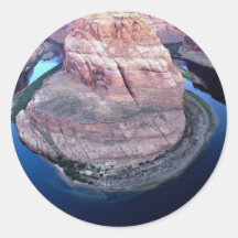 Colorado River, Page, Arizona, U.S.A. Round Sticker