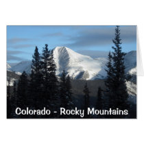 Colorado, Rocky Mountains Card