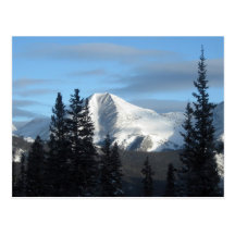 Colorado Rocky Mountains in Winter Post Cards