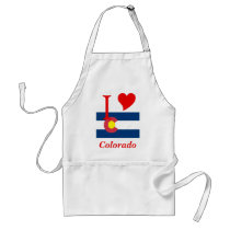 Colorado State Flag Apron