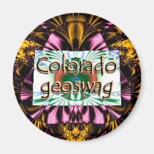Colorado State Geocaching Supplies Magnet Geoswag