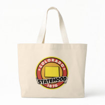 Colorado Statehood Gifts and Tees Canvas Bag