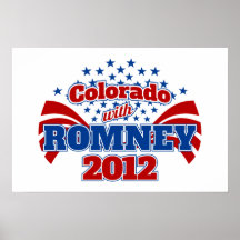 Colorado with Mitt Romney 2012 Print