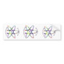 coloratom, coloratom, coloratom bumper sticker