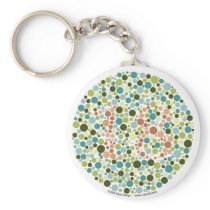 Colorblind Test Keychain
