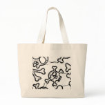 Colorbook Skulls Effect Bag