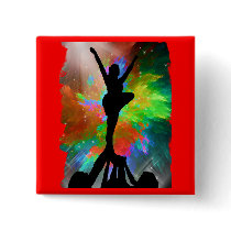 Colorburst Background with Cheerleraders