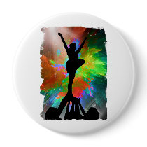 Colorburst Background with Cheerleraders