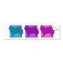Colorful American Eskimo Dog Silhouettes Bumper Stickers