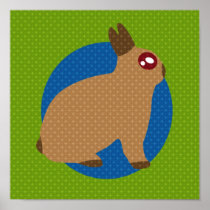 Colorful animals posters