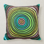 Colorful Circles Greens pillows