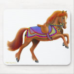 Colorful Circus Horse Mousepad