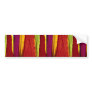 Colorful Colored wool yarn for weaving, Kairouan Bumper Sticker