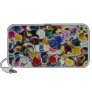 Colorful Confetti Fractal Doodle Speaker