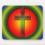 COLORFUL CROSS MOUSE PAD