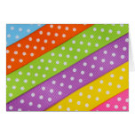 Colorful Easter Ribbon Greeting Card