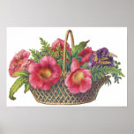 Colorful Floral Arrangement Poster