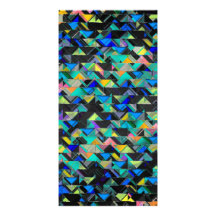Colorful Geometric Explosion Photo Cards