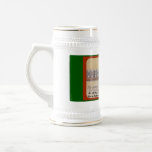 COLORFUL GERMAN PROVERB BEER STEIN ALE LAGER MUG