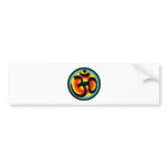 Colorful_Om bumper stickers