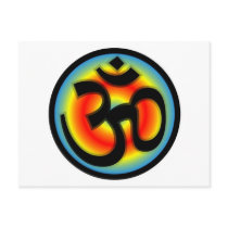 Colorful_Om Post Card