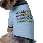 Colorful Owl Pattern Doggie Shirt