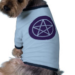 Colorful Pentagrams Doggie T-shirt