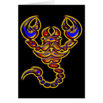 COLORFUL RETRO SCORPION