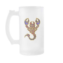 COLORFUL RETRO SCORPION MUGS