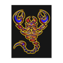 COLORFUL RETRO SCORPION