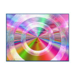 COLORFUL SPECTRA Postcard