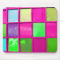 colorful squares mousepads