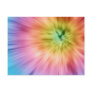 Colorful Starburst Tie Dye Post Cards