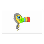 Colorful Toucan Bird. business cards
