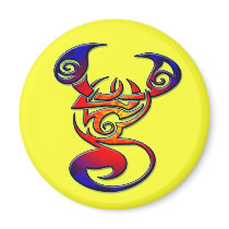 COLORFUL TRIBAL STYLE SCORPION