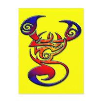 COLORFUL TRIBAL STYLE SCORPION