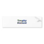 Colorful Trophy Husband Bumper Sticker
