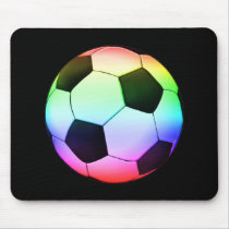 Colorfull Soccer Ball (football) Mousepad