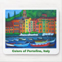 Colors of Portofino Mouse Pad mousepads