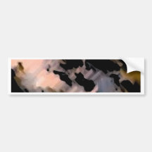 Colors of Rock Abstract - CricketDiane Bumper Stickers