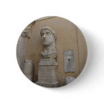 Colossal statue of Constantine Pinback Buttons