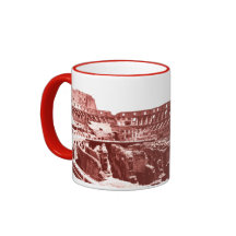 Colosseum Panorama Coffee Mugs