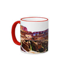Colosseum Panorama Coffee Mugs