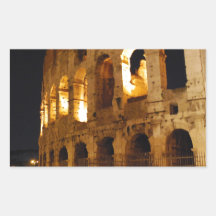 Colosseum Rectangle Sticker