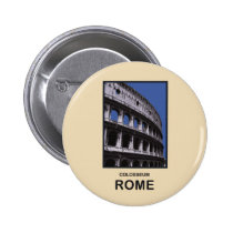 Colosseum Rome Italy buttons