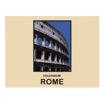 Colosseum Rome Italy postcards
