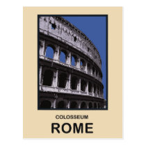 Colosseum Rome Italy postcards