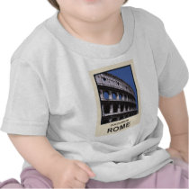 Colosseum Rome Italy t-shirts