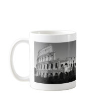 Colossium black and white mug