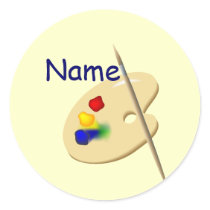Colour Artist Palette Sticker